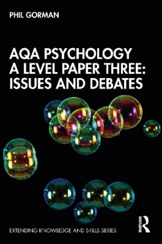 Cover of AQA Psychology A Level Paper Three: Issues and Debates