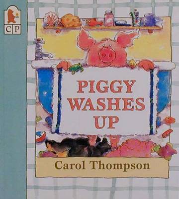 Book cover for Piggy Washes Up