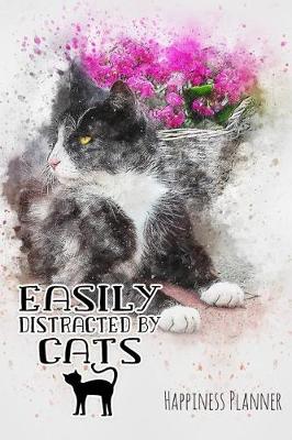 Book cover for Easily Distracted by Cats