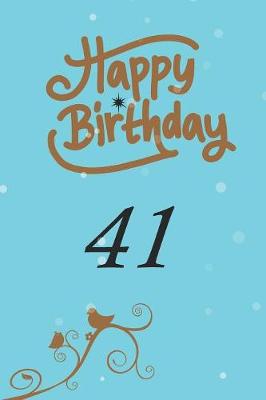 Book cover for Happy birthday 41