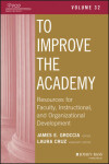 Book cover for To Improve the Academy