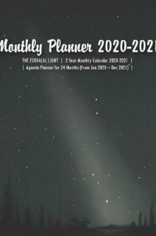 Cover of Monthly Planner 2020-2021