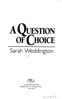 Book cover for Question of Choice