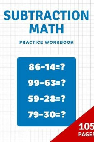 Cover of Subtraction math practice