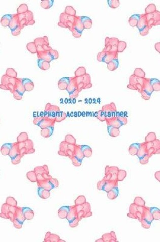 Cover of 2020-2024 Elephant Academic Planner