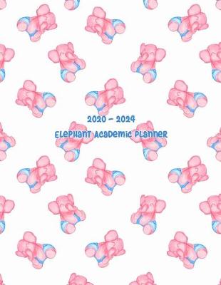 Book cover for 2020-2024 Elephant Academic Planner