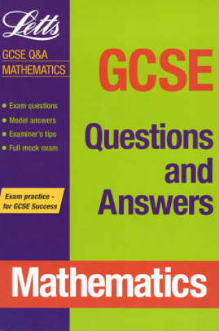 Cover of GCSE Questions and Answers Mathematics