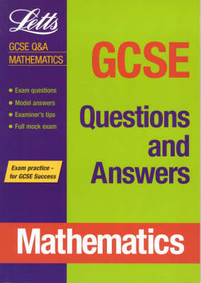 Cover of GCSE Questions and Answers Mathematics