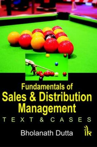 Cover of Fundamentals of Sales and Distribution Management