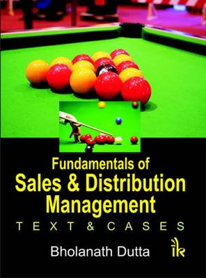 Book cover for Fundamentals of Sales and Distribution Management