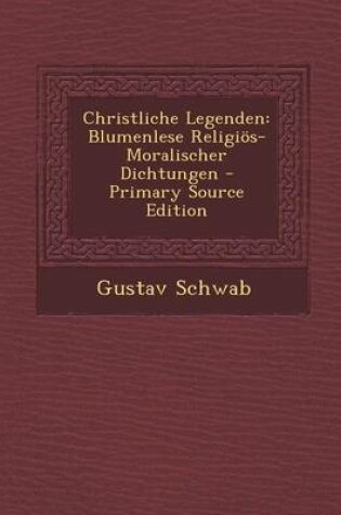 Cover of Christliche Legenden