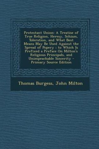 Cover of Protestant Union