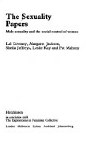 Cover of The Sexuality Papers