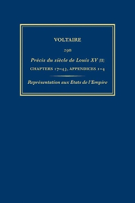 Book cover for Complete Works of Voltaire 29B