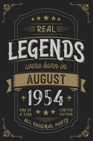 Cover of Real Legends were born in August 1954