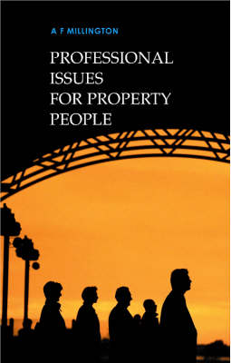 Book cover for Professional Issues for Property People