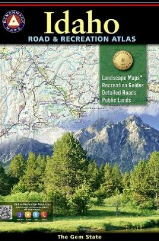 Cover of Benchmark Idaho Road & Recreation Atlas, 4th Edition