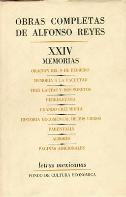 Book cover for Obras Completas, XXIV