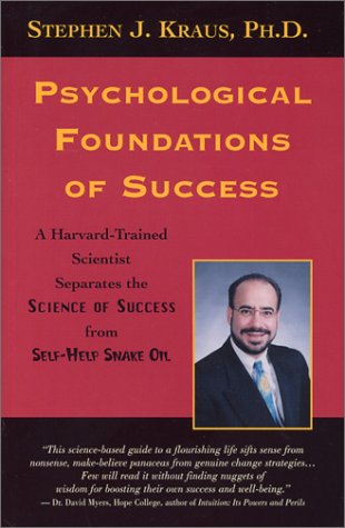 Cover of Psychologcal Foundations of Success