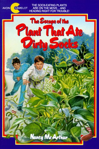 Book cover for The Escape of the Plant That Ate Dirty Socks