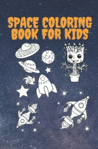 Cover of Space Coloring Book for Kids