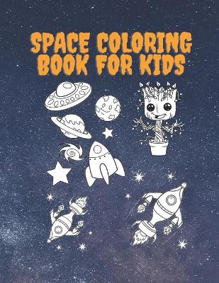 Cover of Space Coloring Book for Kids