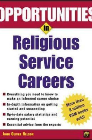 Cover of Opportunities in Religious Service Careers