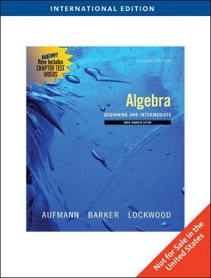 Book cover for Algebra