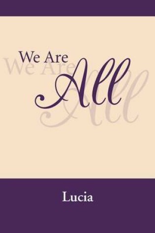 Cover of We Are All