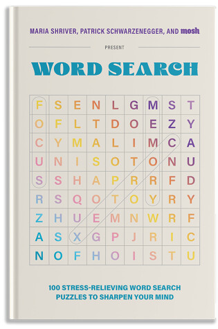 Cover of 100 Stress-Relieving Word Search Puzzles to Sharpen Your Mind