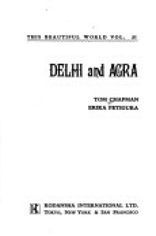 Cover of Delhi and Agra