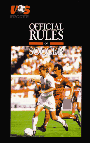Book cover for The Official Rules of Soccer
