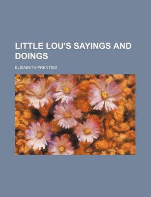 Book cover for Little Lou's Sayings and Doings