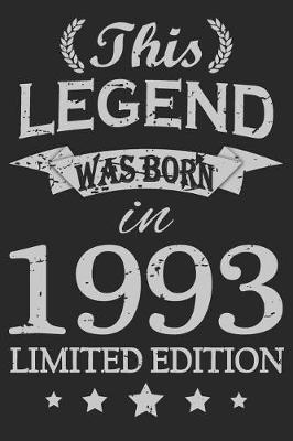 Book cover for This Legend Was Born In 1993