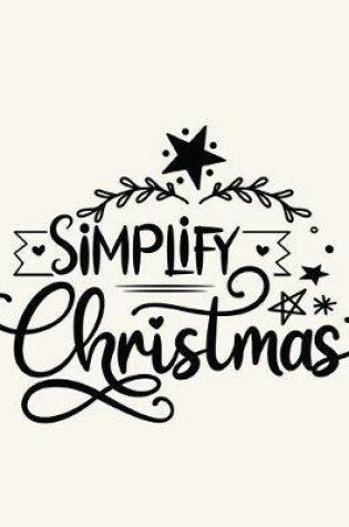 Cover of Simplify Christmas