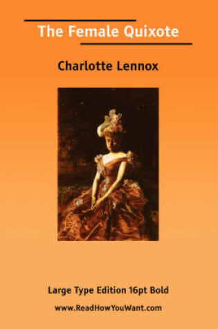 Cover of The Female Quixote (Large Print)