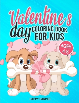 Book cover for Valentine's Day Coloring Book