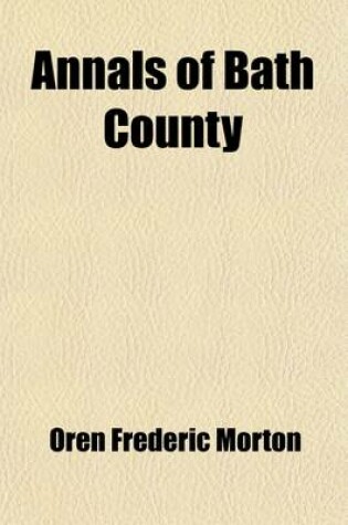 Cover of Annals of Bath County