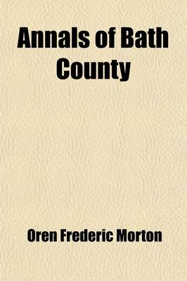 Book cover for Annals of Bath County