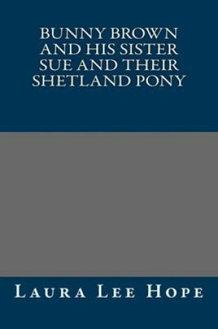 Cover of Bunny Brown and His Sister Sue and Their Shetland Pony