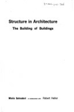 Cover of Structure in Architecture