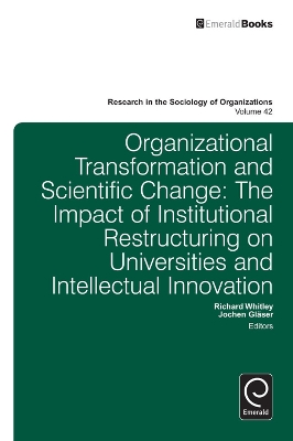 Cover of Organisational Transformation and Scientific Change