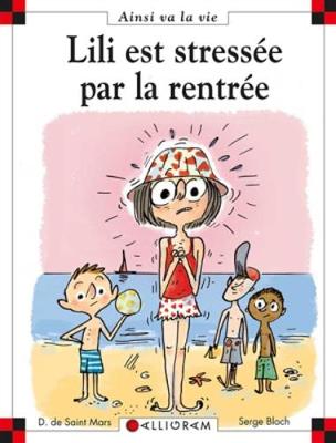 Book cover for Lili est stressee par la rentree (97)