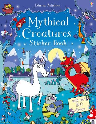 Book cover for Mythical Creatures Sticker Book