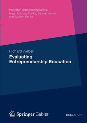 Book cover for Evaluating Entrepreneurship Education