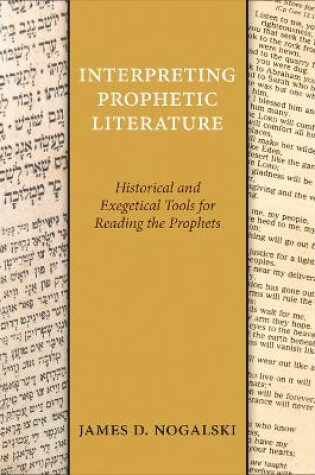 Cover of Interpreting Prophetic Literature