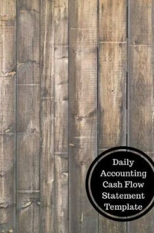 Cover of Daily Accounting Cash Flow Statement Template
