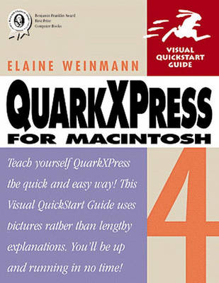 Book cover for QuarkXPress 4 for Macintosh