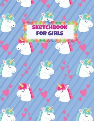 Book cover for Sketchbook For Girls