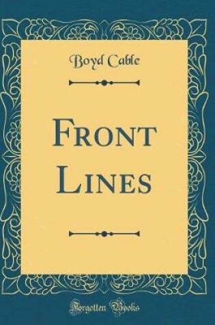 Cover of Front Lines (Classic Reprint)